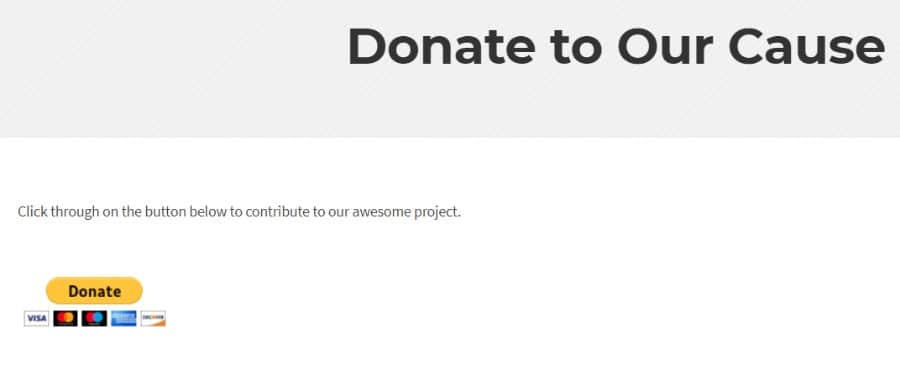 Preview PayPal donate button on WordPress site Preview PayPal donate button on WordPress site