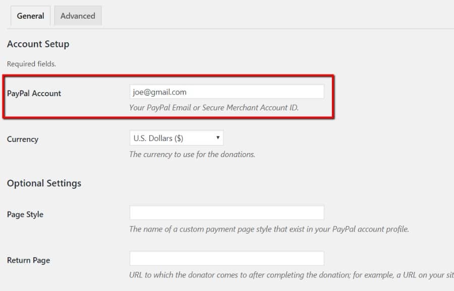 PayPal donations plugin PayPal account PayPal donations plugin PayPal account
