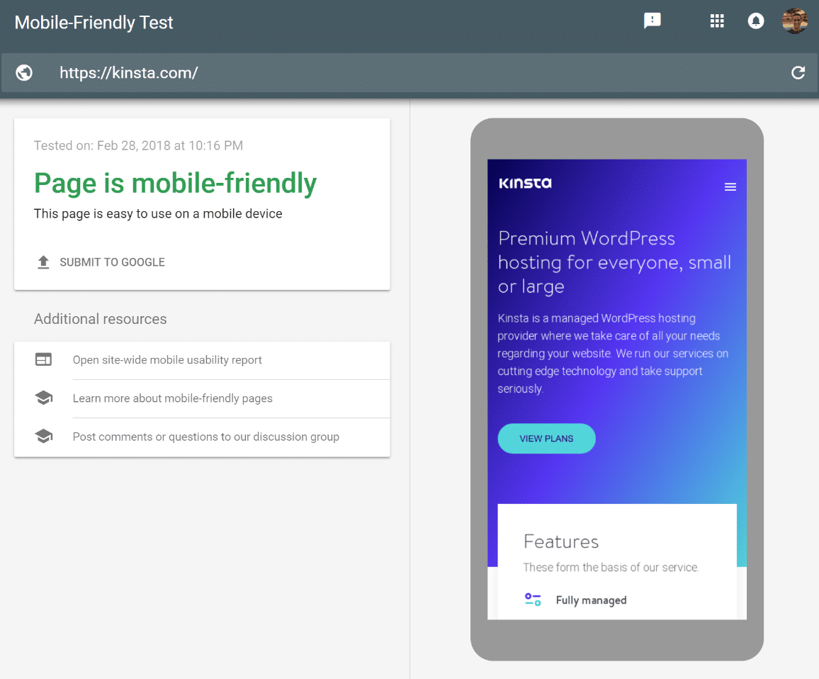 Google mobile-friendly test Google mobile-friendly test