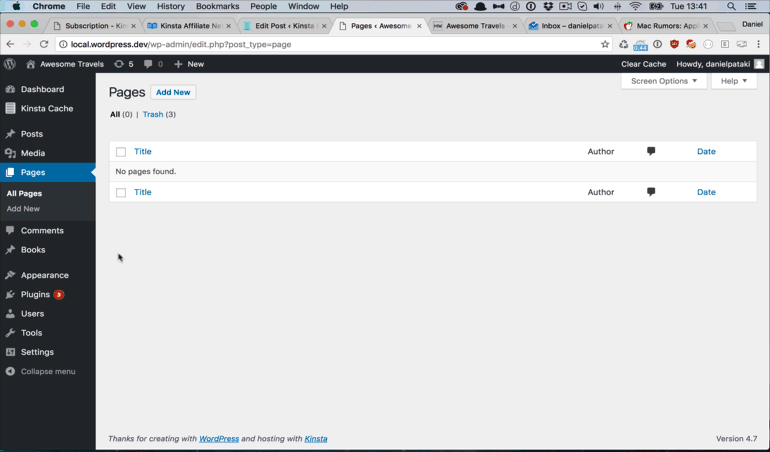 Menu Building In WordPress 4.7