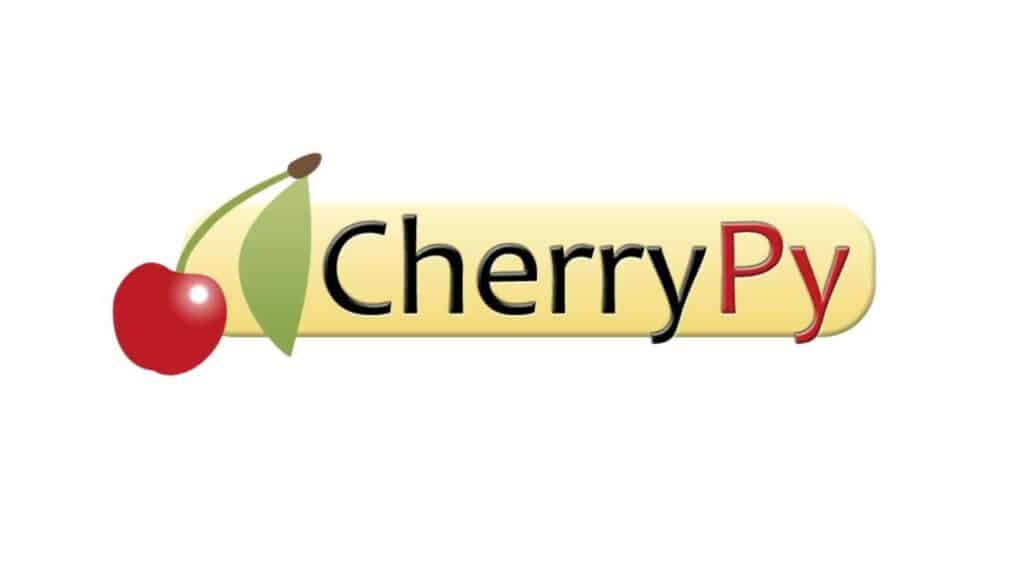 CherryPy logo with an illustration of a cherry and the word 