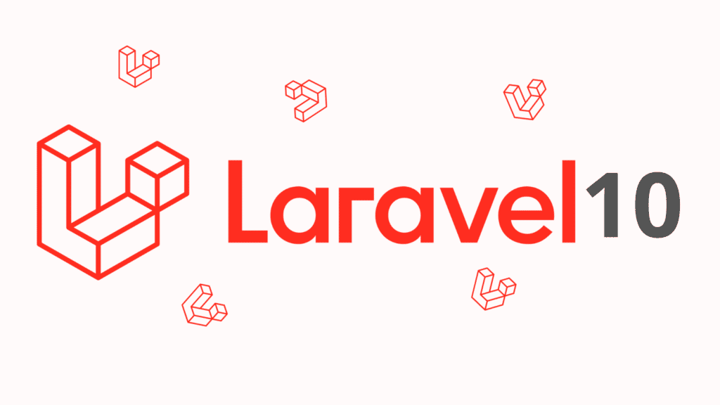 The Laravel 10 logo with the word