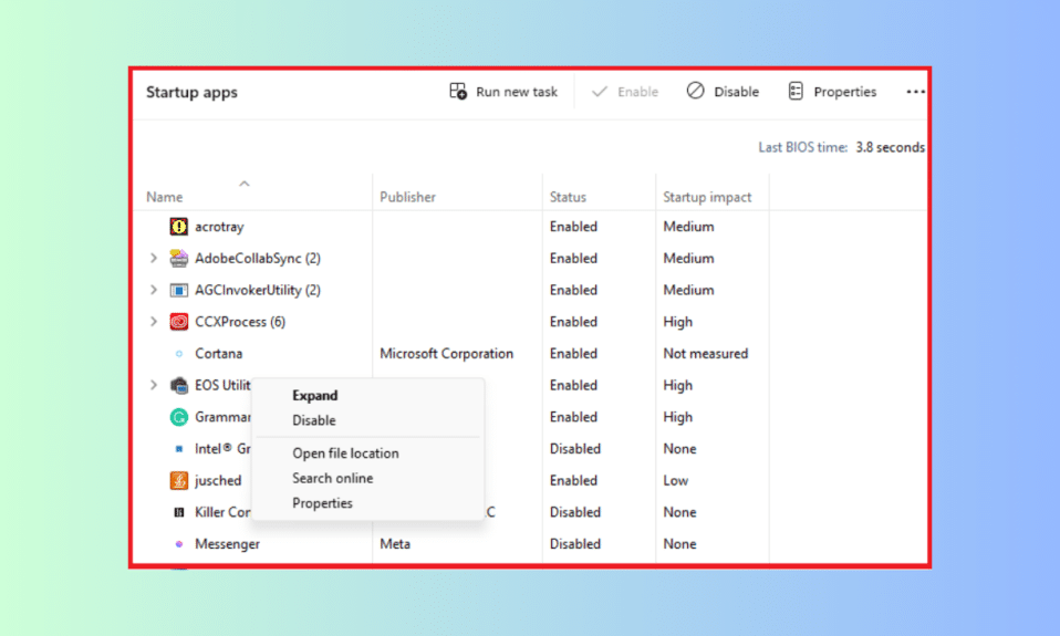 How to Change Startup Programs on Windows 11