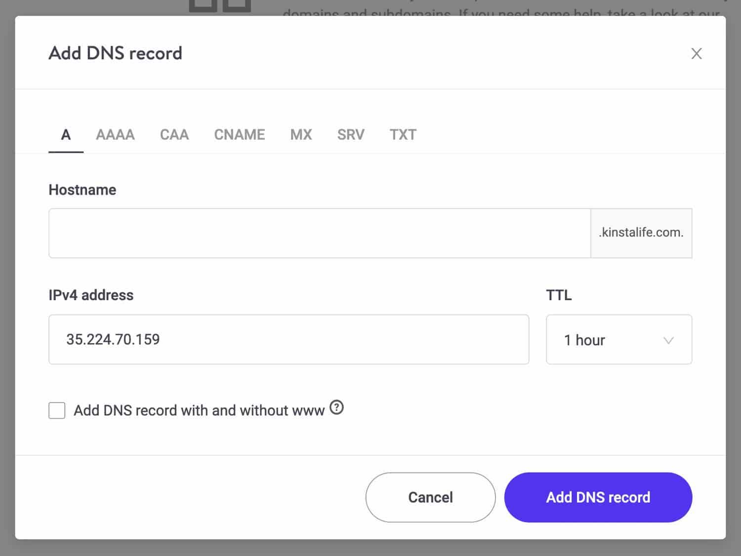 Reduce the load time of your website by setting your DNS TTL.