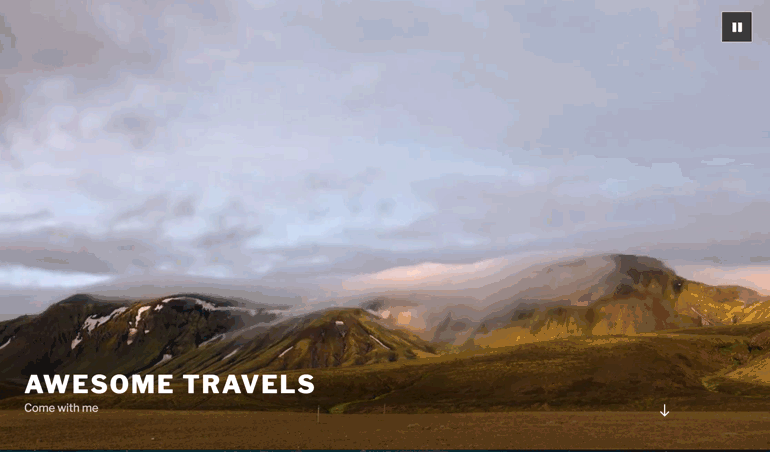 Header video in WordPress 4.7