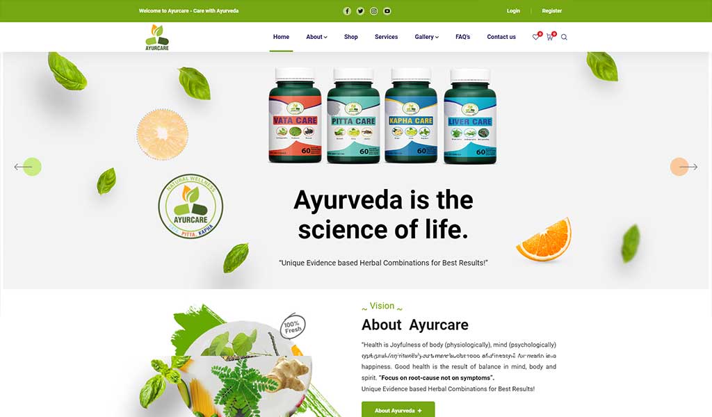 Ayurvedic clinic