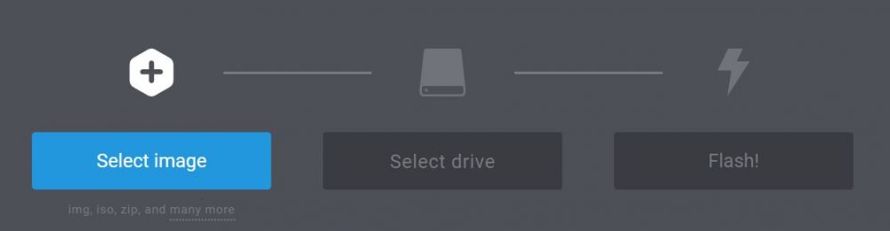 etcher menu