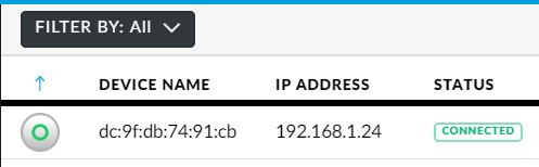 unifi ap connected