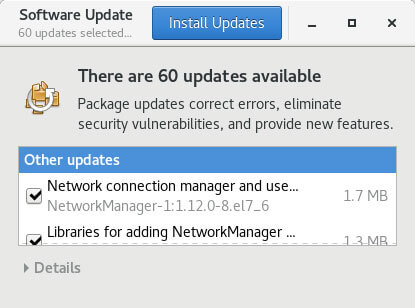 centos update tool