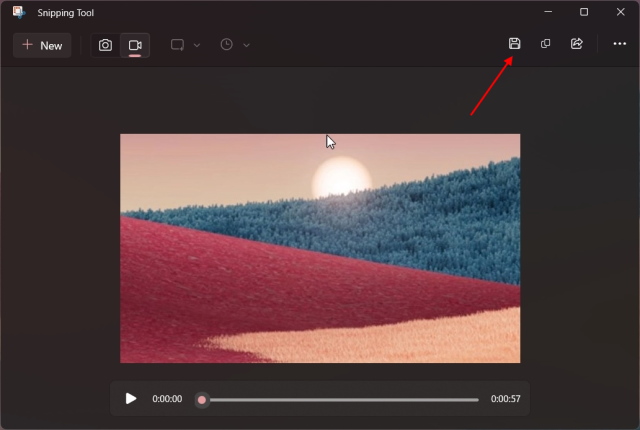 save screen recording