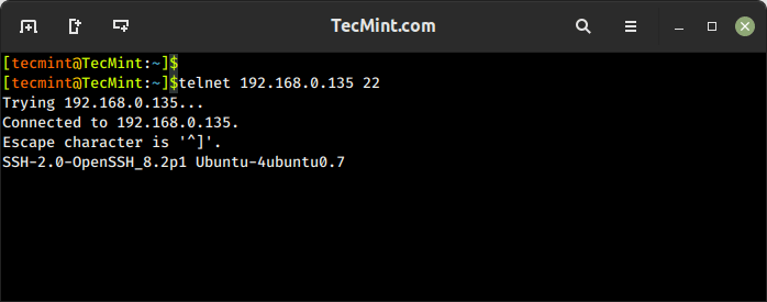 Check SSH Port is Open