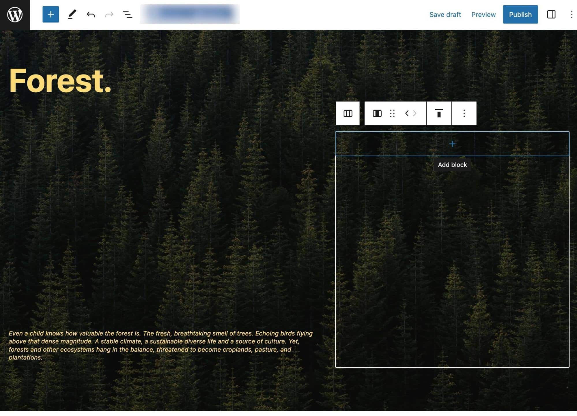 Backend of Gutenberg vs Elementor.