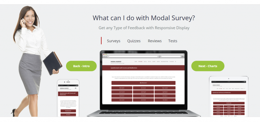 The Modal Survey official homepage.