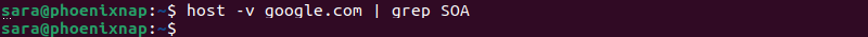 host Grep SOA not working
