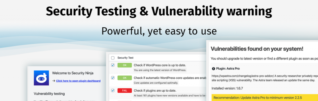 The Security Ninja WordPress security plugin