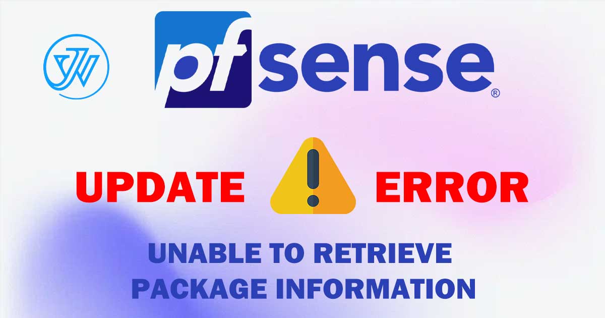 pfSense Update Error Solved | cannot install Package on pfsense